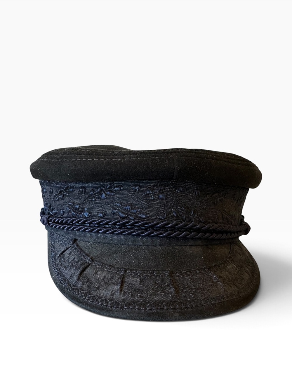 Vintage Prinz-Heinrich-Mutze Cap with Braided Rope